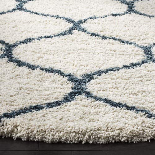 Kashyapa Rugs Collection- Micro Moroccan Lattice Carpet In Cream And Grey. | Perfect Carpet for Living Room | Bedroom