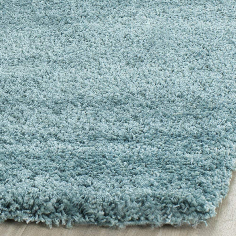 Luxury Hand tufted Shag Rug high Density Modern Stylish Shaggy Rug Colour _ Sky Blue