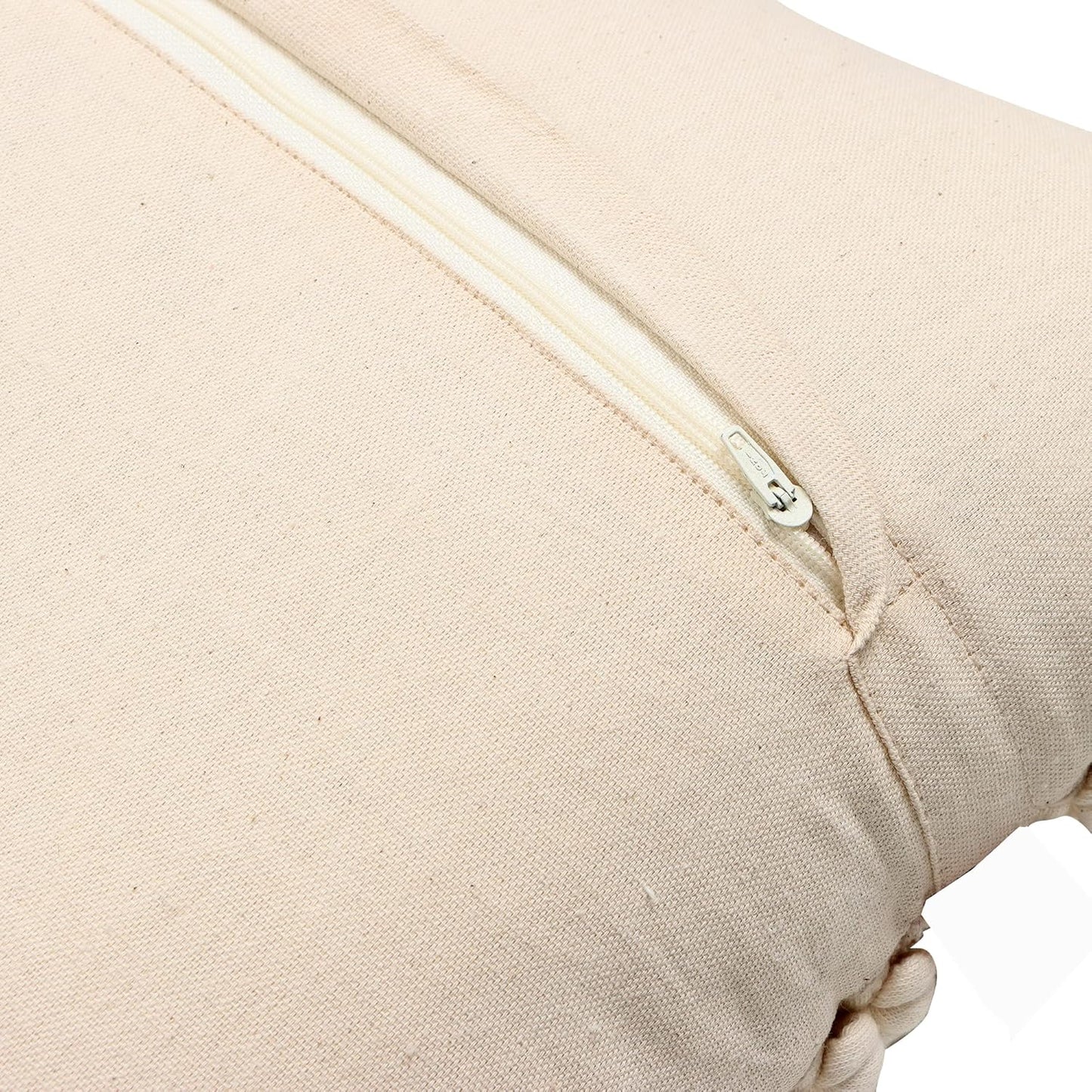 Boho Cushion Cover Handmade by Pit loom work (Set of 1) - Design0018