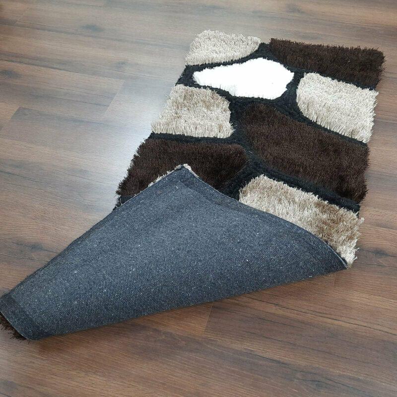 Multi Colour Stones Beautiful Premium Microfiber Bedside Runner