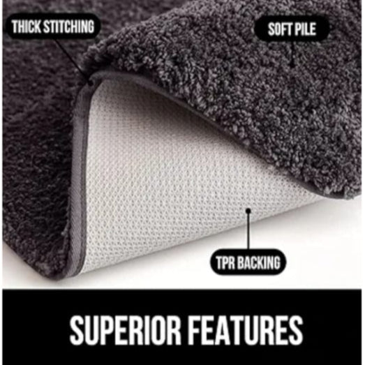 Affordable Anti-Skid Mat for Floor – Super Soft Microfiber Door Mats for Home & Office