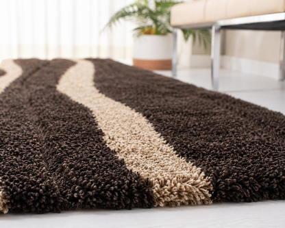 Brown & Beige Beautiful Premium Micro Runner.