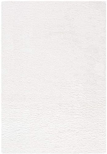Kashyapa Rugs Collection - White Shaggy Rug for Living touch Extra Soft Microfiber Hand tufted Carpet