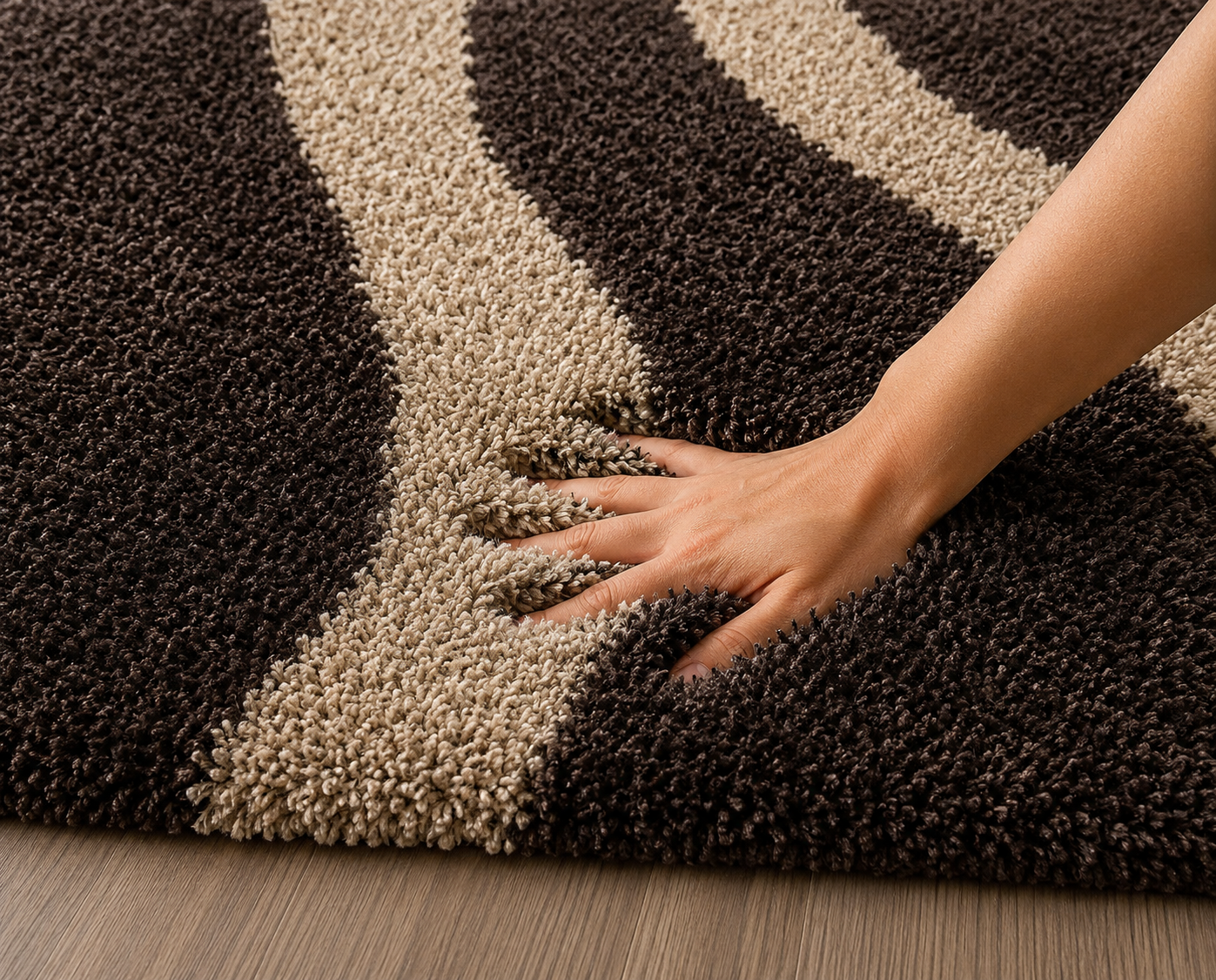 Brown & Beige Beautiful Premium Micro Runner.
