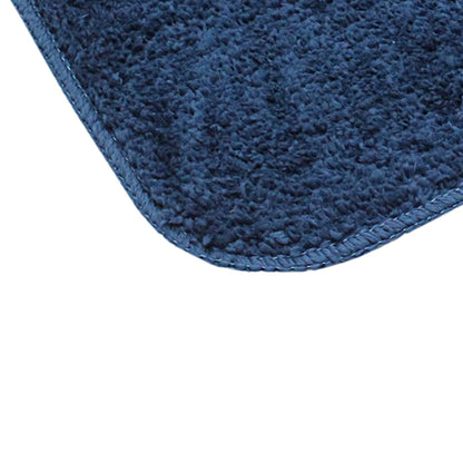 Kashyapa Rugs Collection - Affordable Mat for Floor Blue Super Soft Microfiber Door Mats for Home & Office.