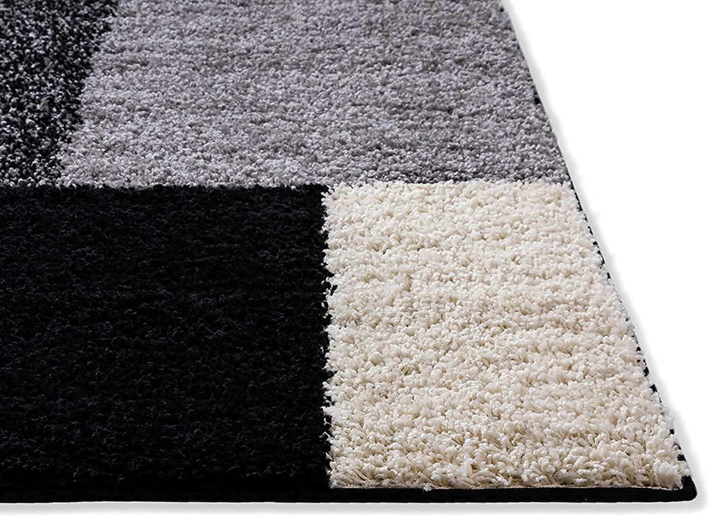 Microfiber Multicolor Waves Luxury Carpets.