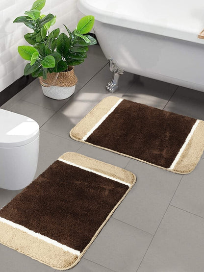 Kashyapa Rugs Collection - Affordable Mat for Floor Coffee & Beige Super Soft Microfiber Door Mats for Home & Office. pack of 1 Pcs.