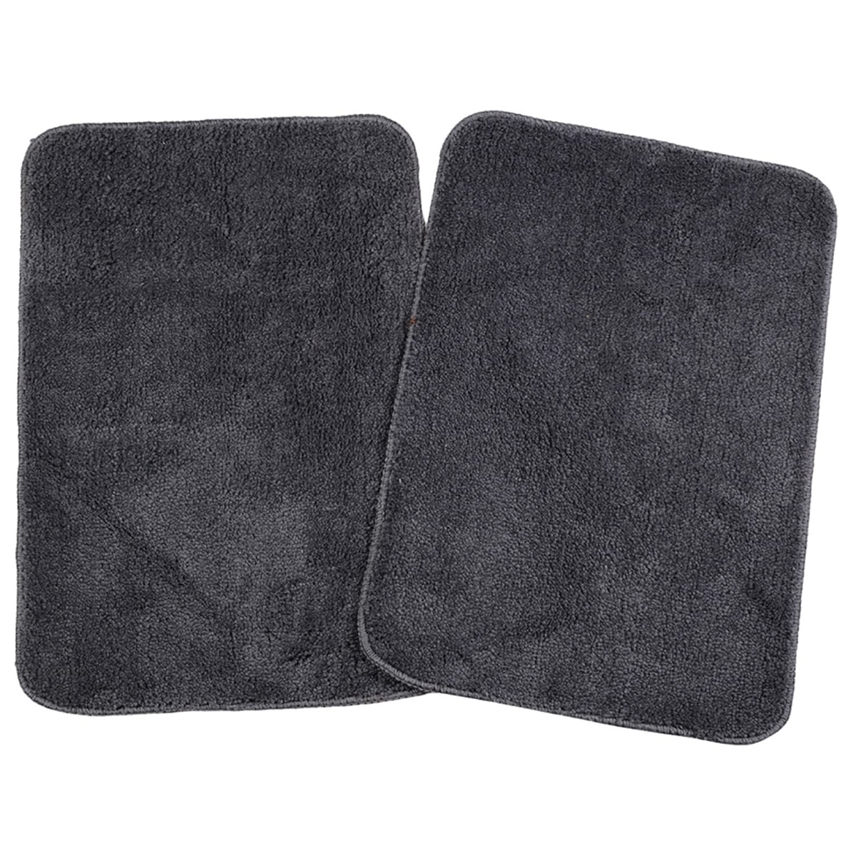 Affordable Mat for Floor Dark Grey Super Soft Microfiber Door Mats for Home & Office.