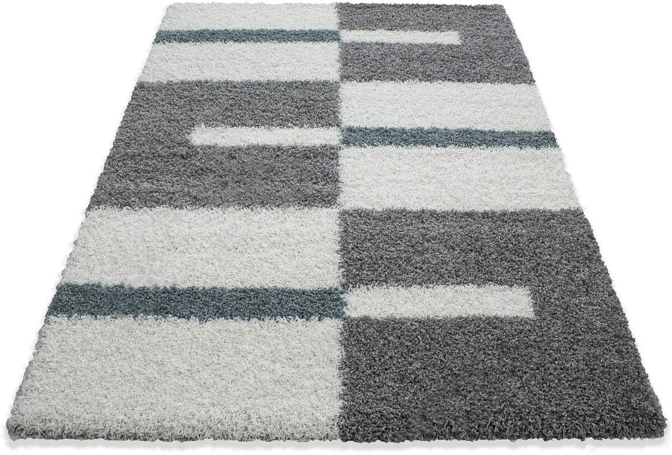 Multi Colour Shaggy Rug For Soft touch Microfiber Hand tufted Carpet