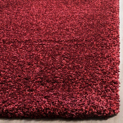 Kashyapa Rugs Collection-Premium Red Plain Micro Carpet.