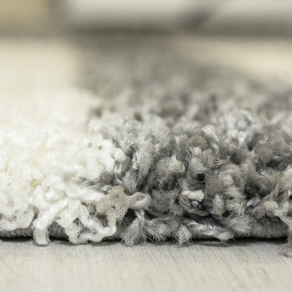 Multi Colour Shaggy Rug For Soft touch Microfiber Hand tufted Carpet