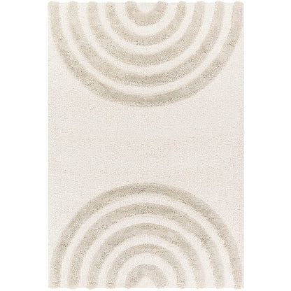 Beige with Ivory Extra Soft Luxury Area Rug Fluffy Carpet Living Room, Bed Room childroom Shag Carpet and Hall