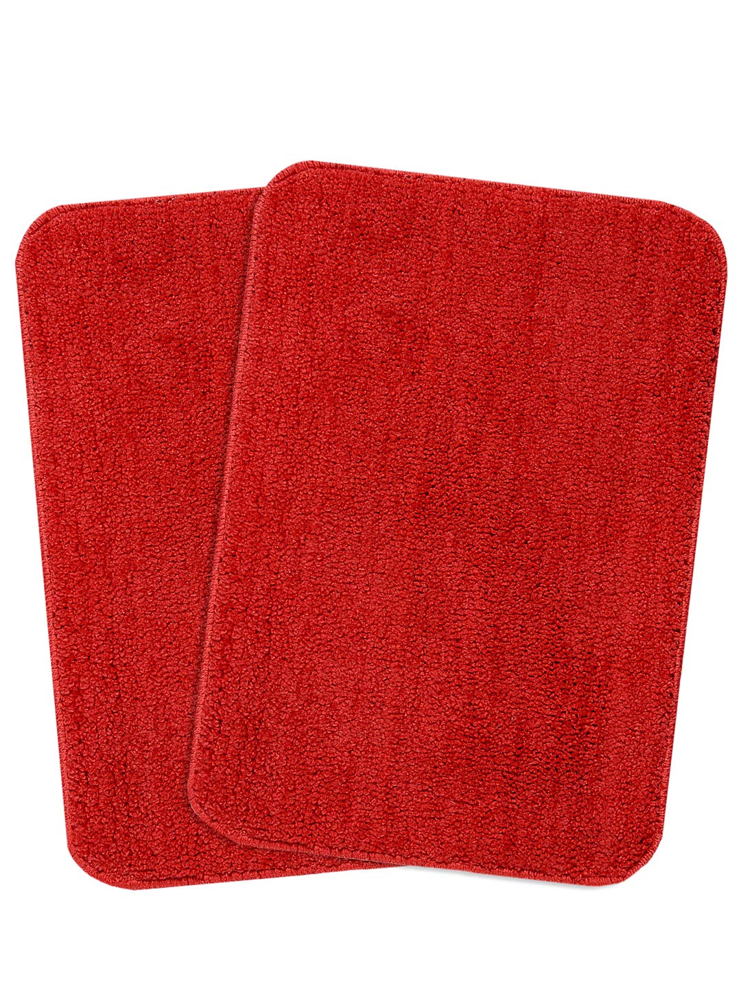 Affordable Red Color Super Soft Microfiber Door Mat