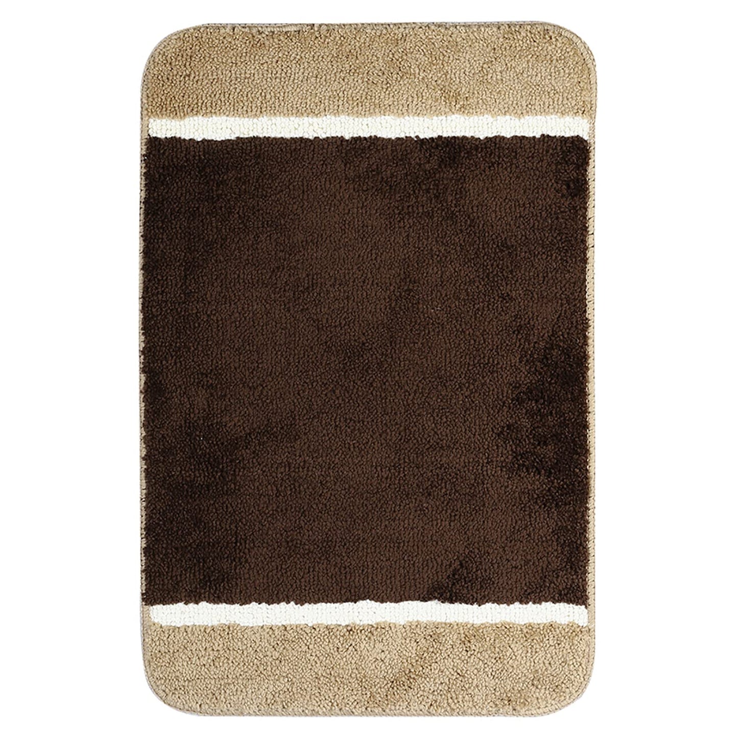 Kashyapa Rugs Collection - Affordable Mat for Floor Coffee & Beige Super Soft Microfiber Door Mats for Home & Office. pack of 1 Pcs.