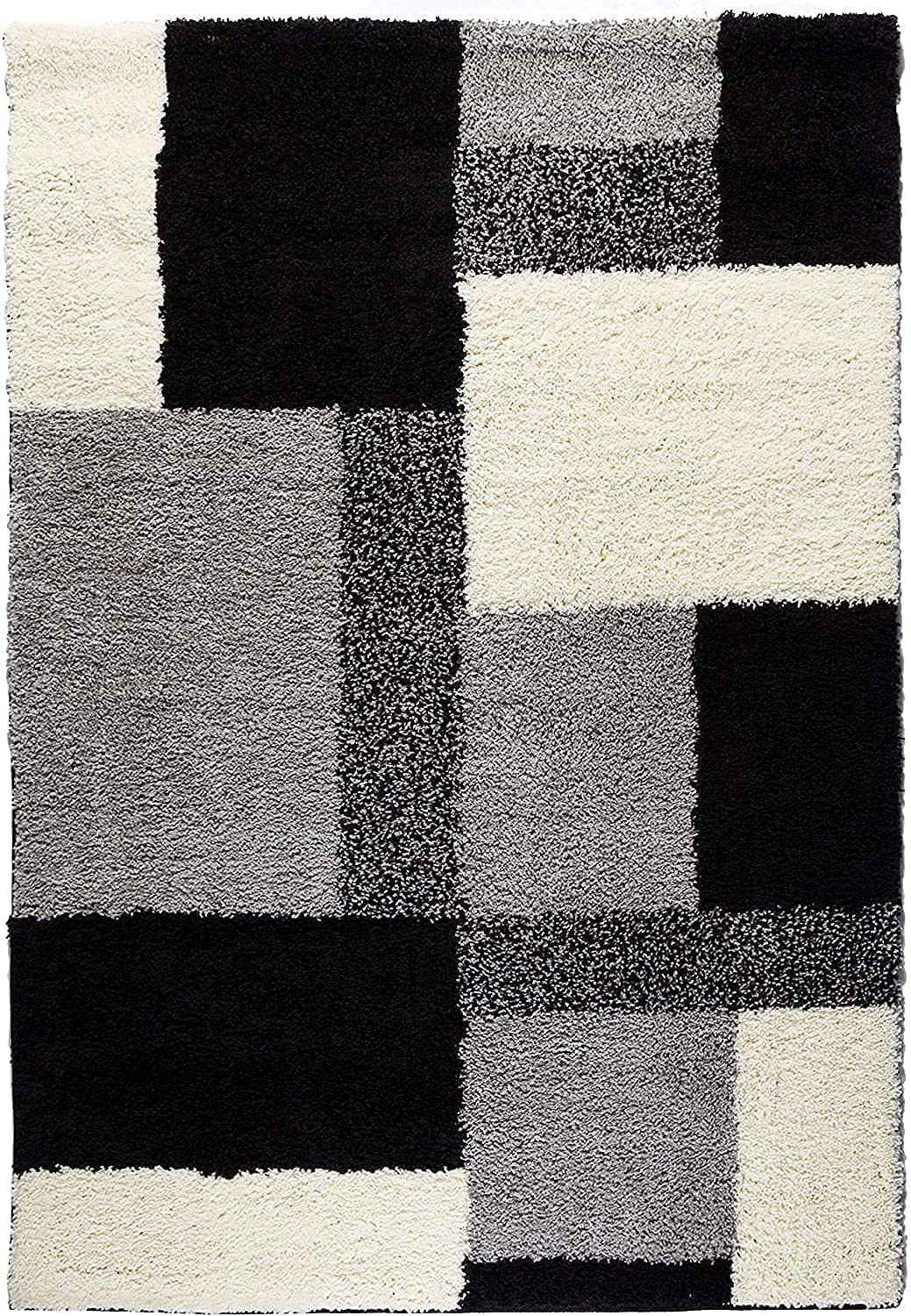 Microfiber Multicolor Waves Luxury Carpets.
