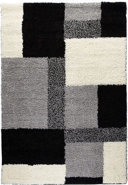 Microfiber Multicolor Waves Luxury Carpets.