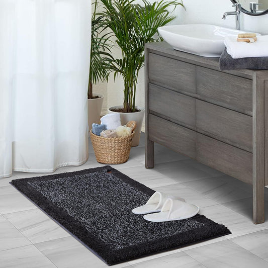 KashyapaRugs Premium Black Multi Colour Doormat