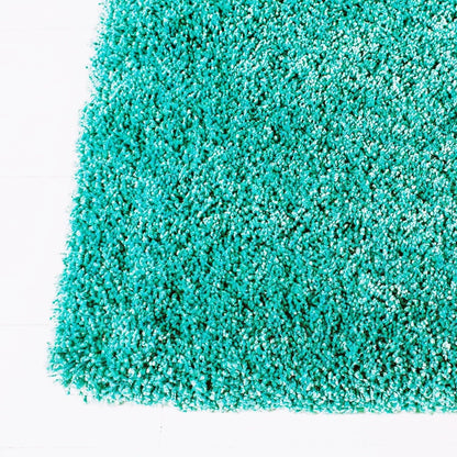 Ice Blue 2 Inch long Pile Premium Micro Runner - Extra Soft Feel, Anti-Skid Rubber Backing
