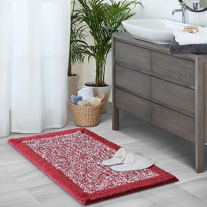 KashyapaRugs Premium Red Multi Colour Doormat