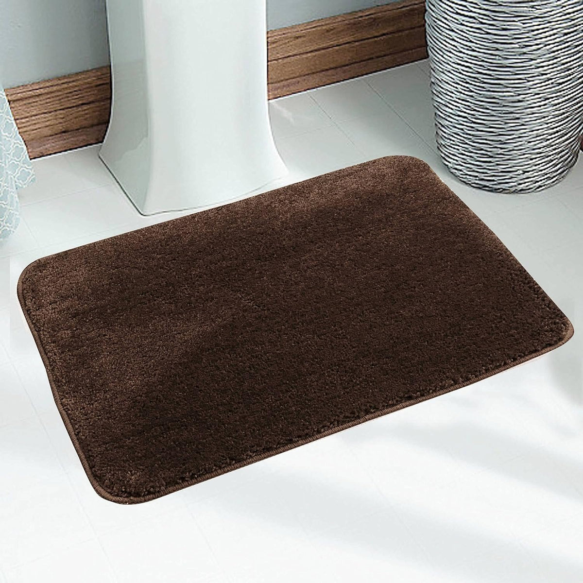 Affordable Mat for Floor Coffee Super Soft Microfiber Door Mats for Home & Office.