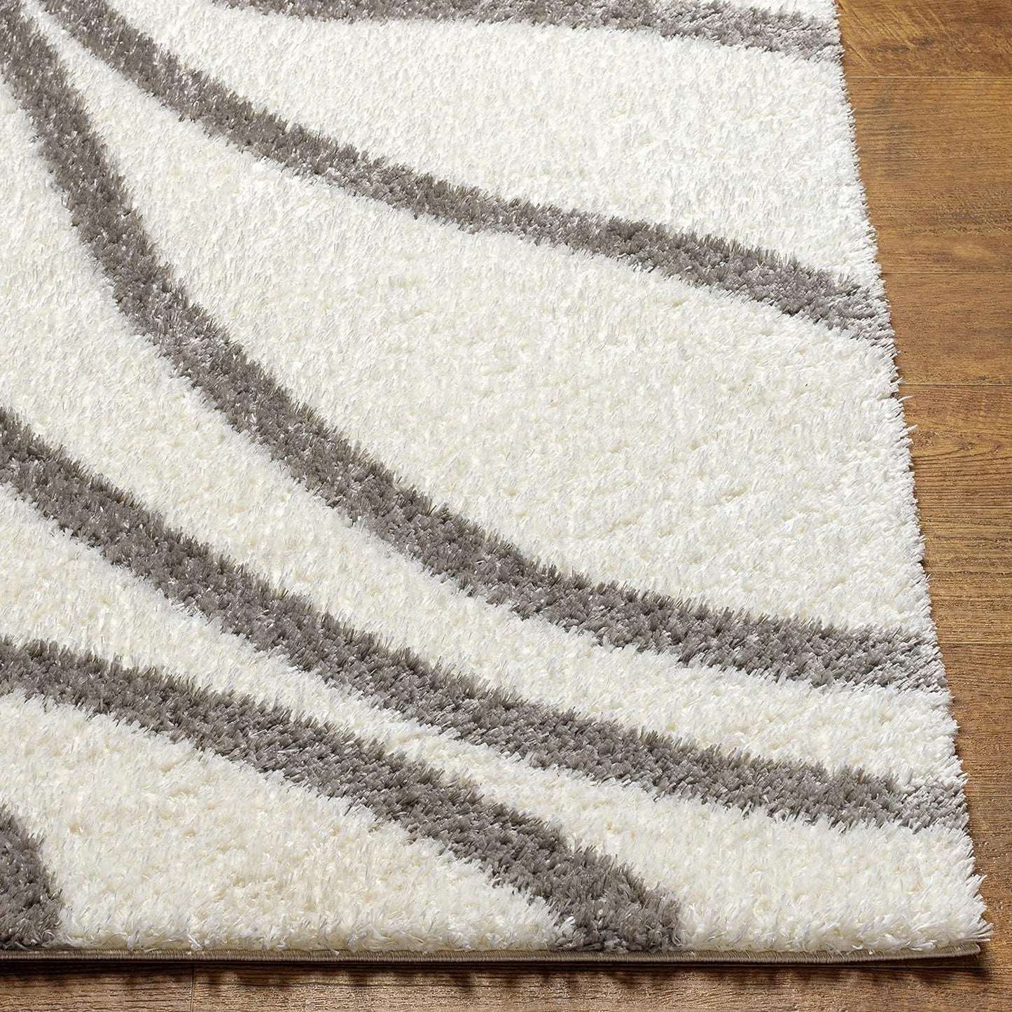 Kashyapa Rugs Collection - Handmade Polyester Microfiber Cozy Soft & Plush Shaggy Carpet for Living Room