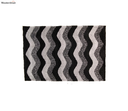 Kashyapa Rugs Collection- Premium  Multi Colors Hands Tufted Waves Microfiber Carpet.