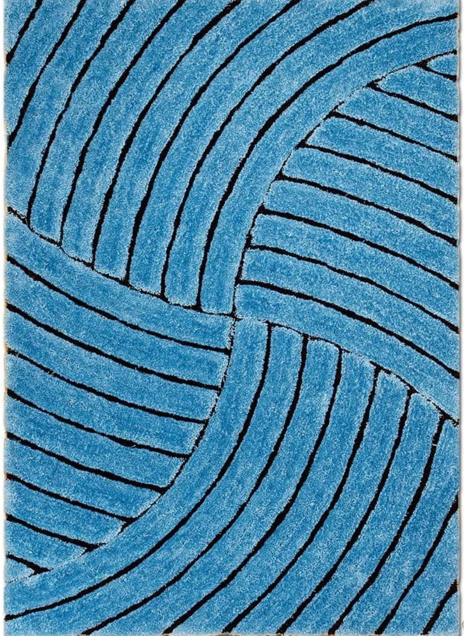 Premium Handwoven 3D Carved Super Soft Modern Area Shaggy Carpet.