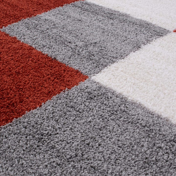 Multicolor Soft Microfiber Fluffy Premium Round Shaggy Rug