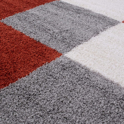 Multicolor Soft Microfiber Fluffy Premium Round Shaggy Rug