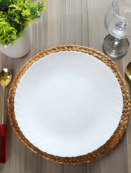 Natural Jute Hand Braided Table Mats -15” Diameter – 38cm Round