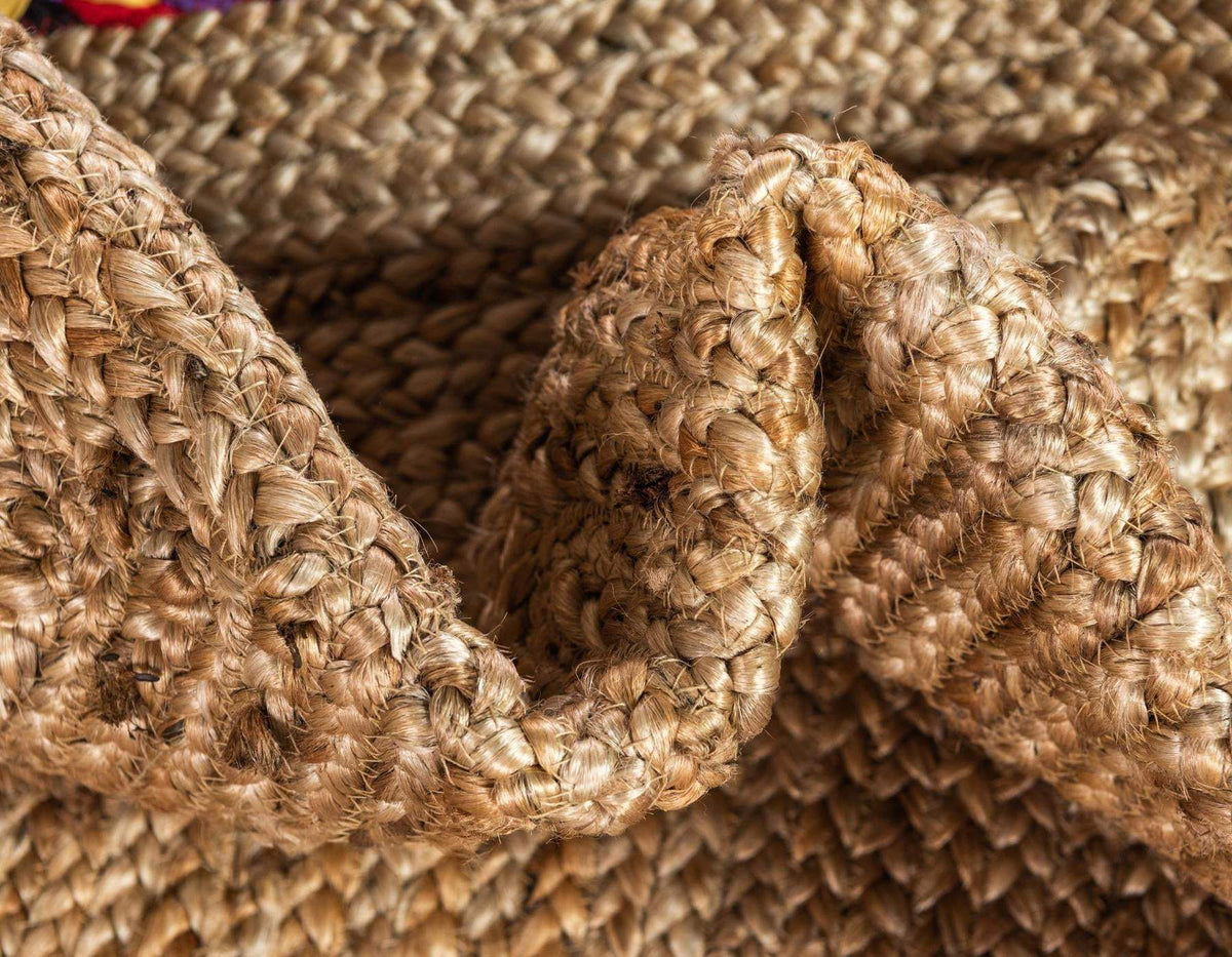 Natural Jute & Cotton Chindi premium Classic Hand Woven Area Rug
