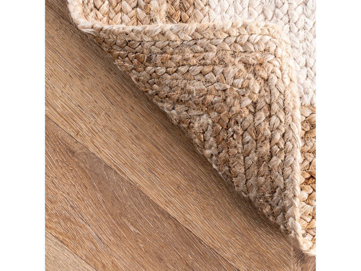 Kashyapa Rugs Collection-Natural Jute Racta Boarder Area Rug. ( Shaggy Living Room carpet , Bedside Runners )