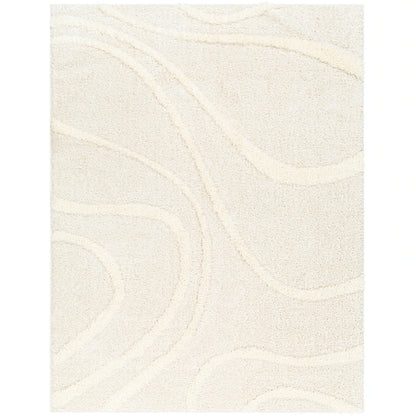 Modern hand tufted Woven Area Rug Microfiber Shaggy Carpet for Living & Bedroom Room