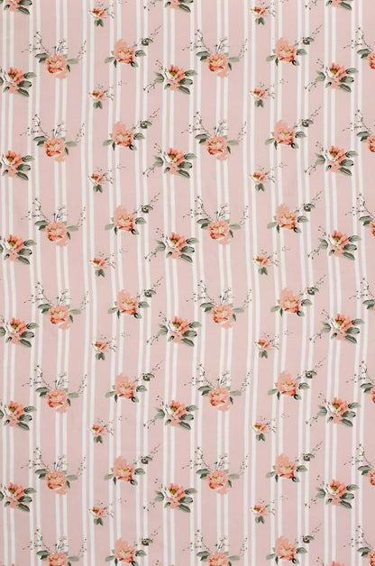 Kashyapa Rugs Microfiber King Printed Fitted (Elastic) Bedsheet  (Pack of 1 Bedsheet + 2 Pillow Covers, pink flower)