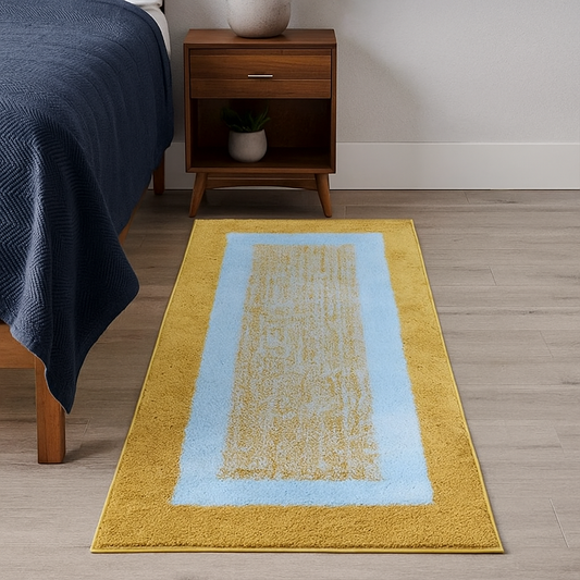 Low Cut Pile Multicolour Box Design Beautiful Premium Micro Runner - Soft Feel, Anti-Skid Rubber Backing