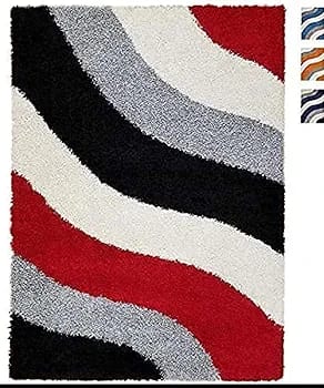 Kashyapa Rugs Collection - Multi Color Look Design Super Soft Micro Modern Hand Tufted Floor Rug.