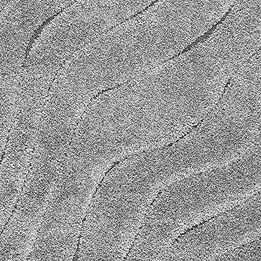 Grey Wavs Carpet Premium Microfiber Shaggy Carpet Rug