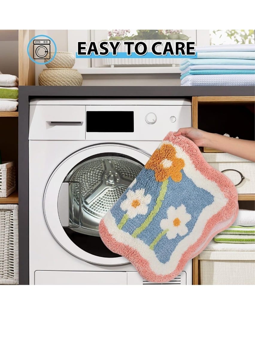 Anti Skid Water Absorbent Microfiber Doormat – Soft & Stylish Floor Mat for Home