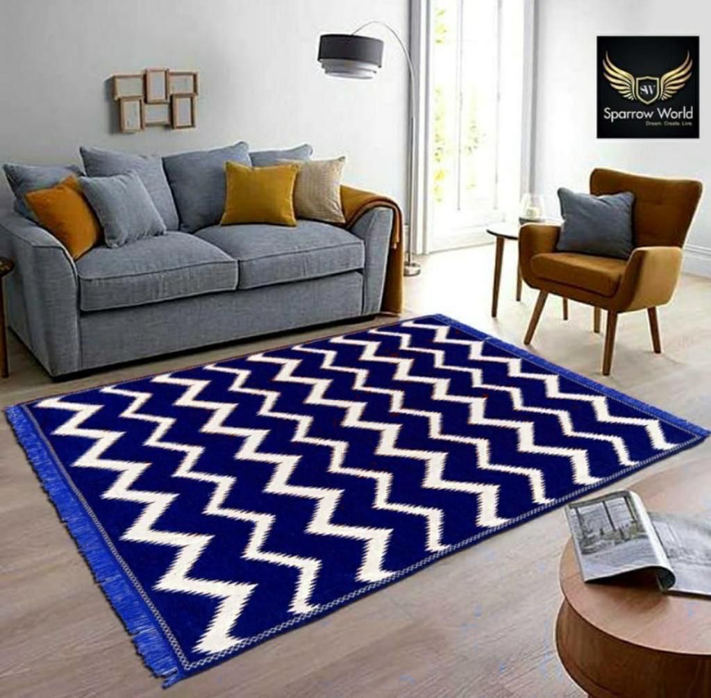 Premium Designer Zigzag Carpet – Stylish Geometric Pattern for Living Room & Bedroom