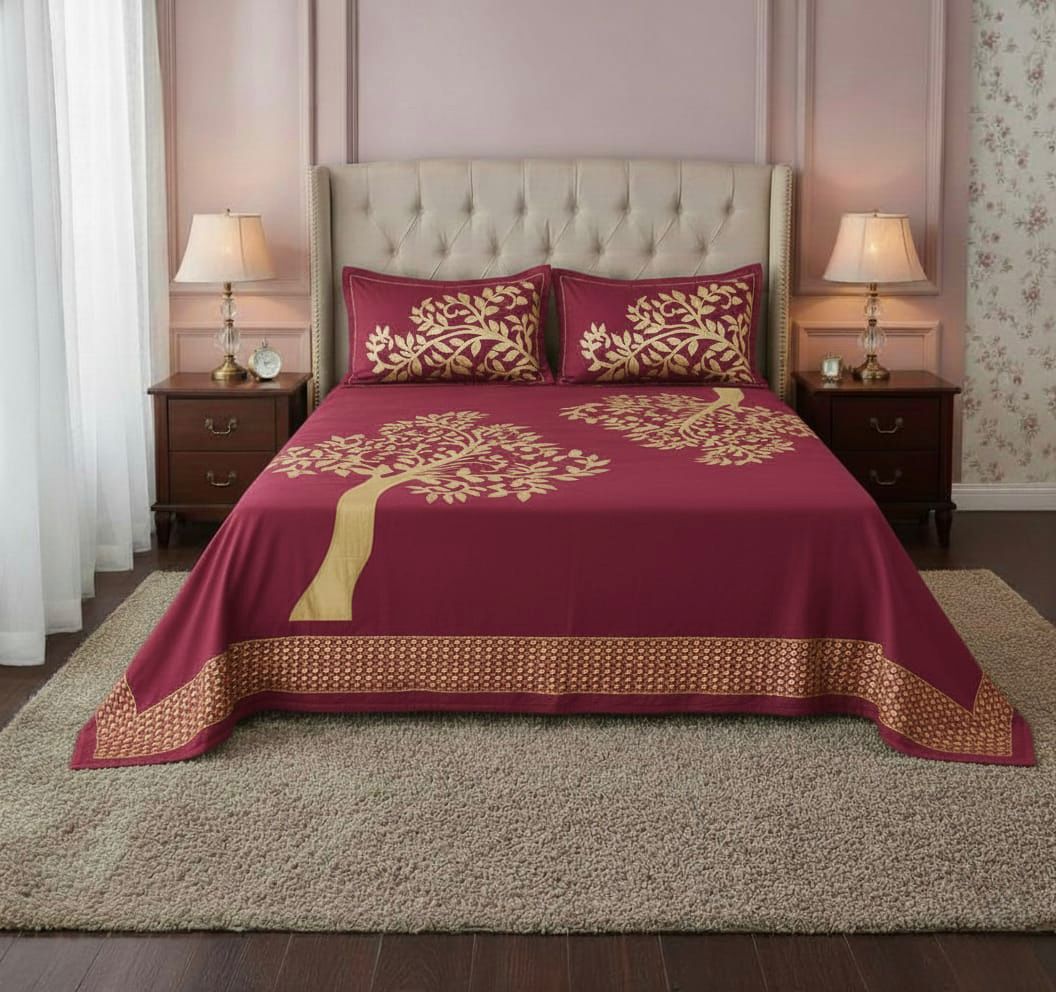 Luxury Chennile King Bedcover Set