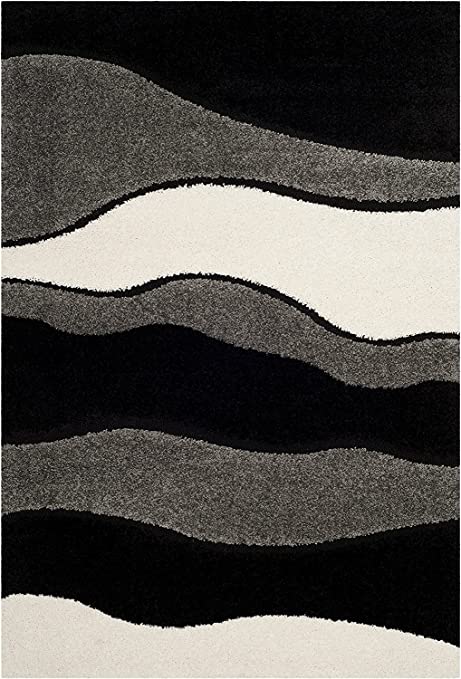 Luxury Multi Color Waves Microfiber Carpet – Plush Feel with Anti-Skid Backing