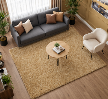 Premium Multi Color Extra Soft Carpet For Living Room (2 Inch Pile)