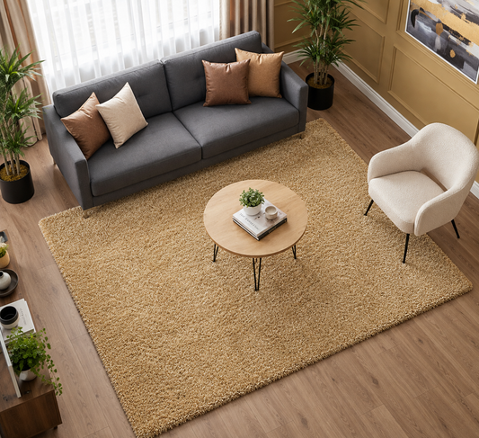 Premium Multi Color Extra Soft Carpet For Living Room (2 Inch Pile)