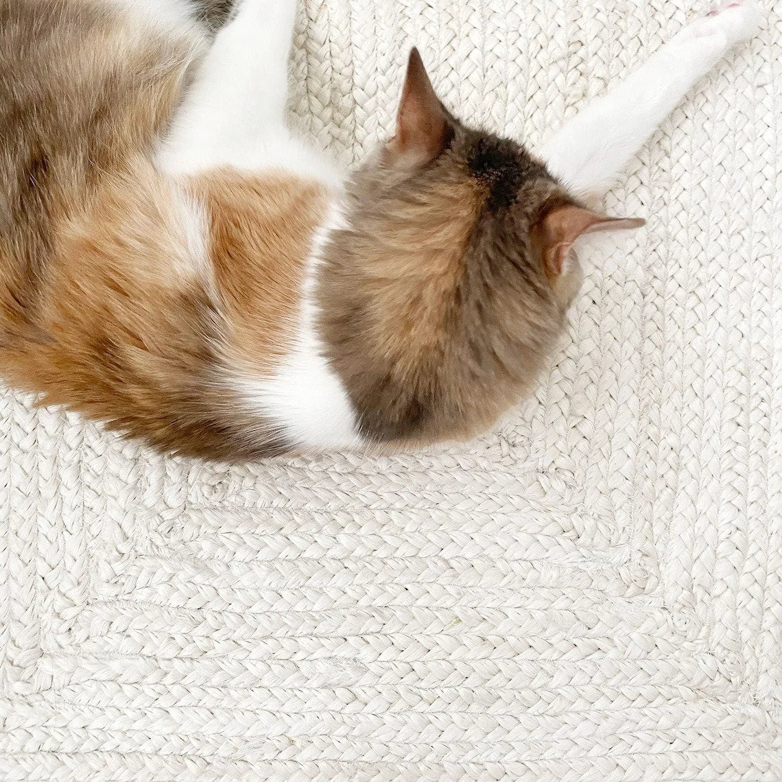Handwoven Minimal Rug with Soft Natural Texture