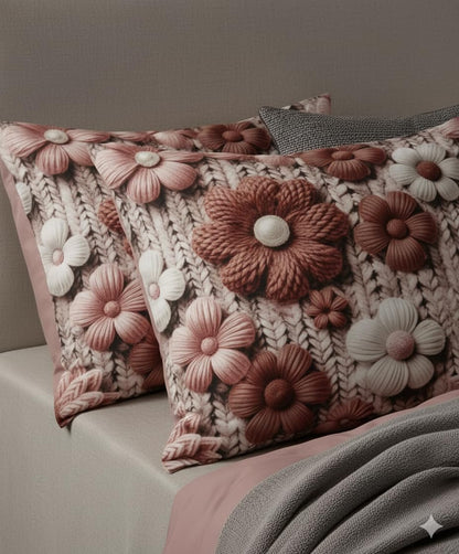 Kashyapa Rugs -7D Premium glace Cotton Flat Bedsheet – Double Bed Size with 2 Pillow Covers
